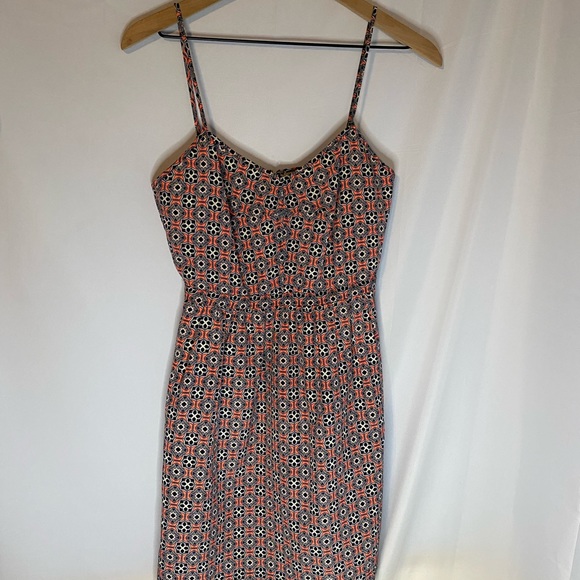J. Crew Dresses & Skirts - J. Crew Colorful Sundress Lined Pockets Spaghetti Straps Size 0
